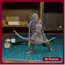 Male Archer Bandit 01 - TytanTroll Miniatures - DnD - Fantasy  - 32mm