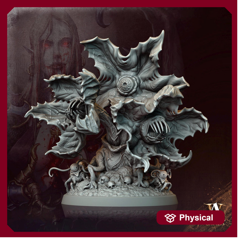 Shambling Mound, Assassin vine, Carnivorous Plant | 4 sizes Medium,Large,Huge,Gargantuan| Mini D&D 5e Pathfinder Figurine |Archvillain Games - Only-Games