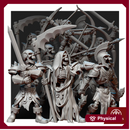 Legion of Bones ( 5 skeleton, 15 Poses ) 28mm/32mm/54mm