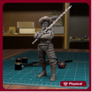 Mercenary Soldier 06 - TytanTroll Miniatures - DnD