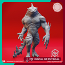 Alert Troglodyte - Tabletop Miniature (Pre-Supported)