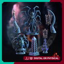 Underdark Statues & Pillars