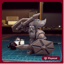 Dwarf Guard 10 - TytanTroll Miniatures - DnD - Fantasy - 32mm