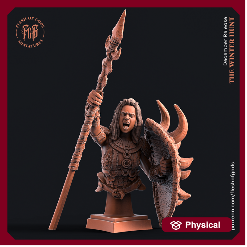 Faraine, The Tribal Warrior (BUST)