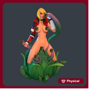 Glamorous Spacepunk Kate - Tentacle Plant Fun