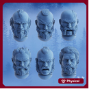 Stormbringers Bare Heads Set x6