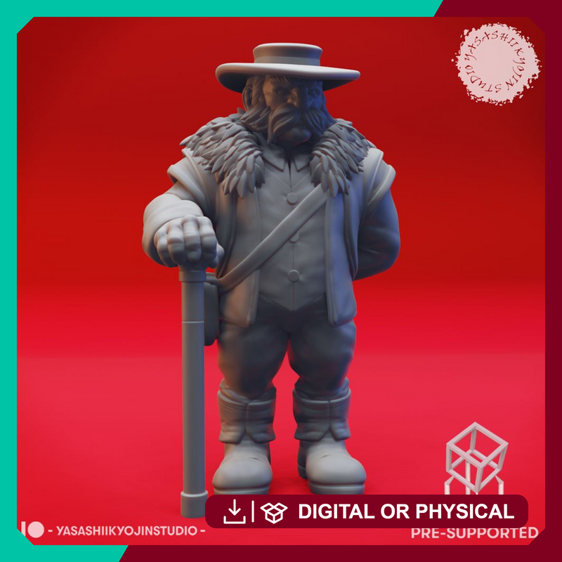 Gundren Rockseeker  - Tabletop Miniature (Pre-Supported) - Only-Games