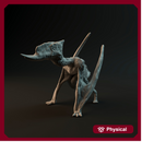 Dsungaripterus walking 1-24 scale pterosaur