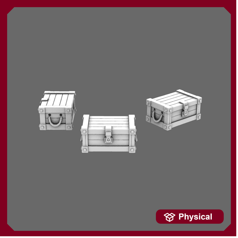 BWTF Scenic Small Wooden Crates