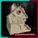 Retbury House 3 - Fantasy Village Building STL for DnD & Wargaming Terrain