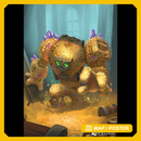 Treasure Golem - Poster