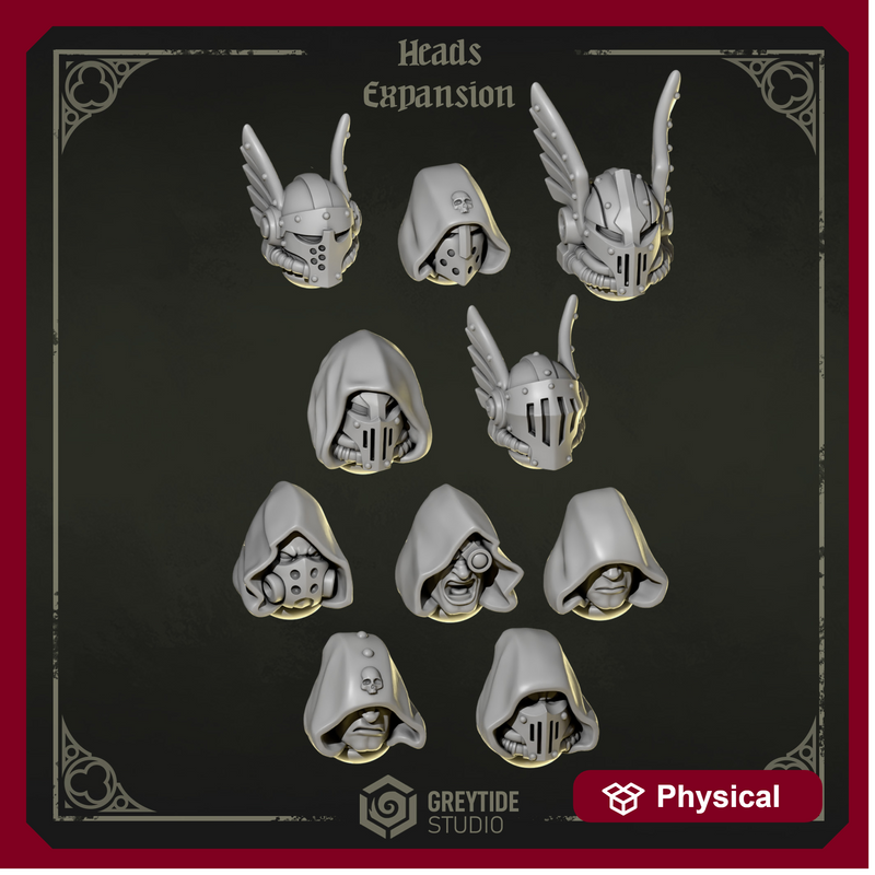 Pilgrims Expansion Pack Heads