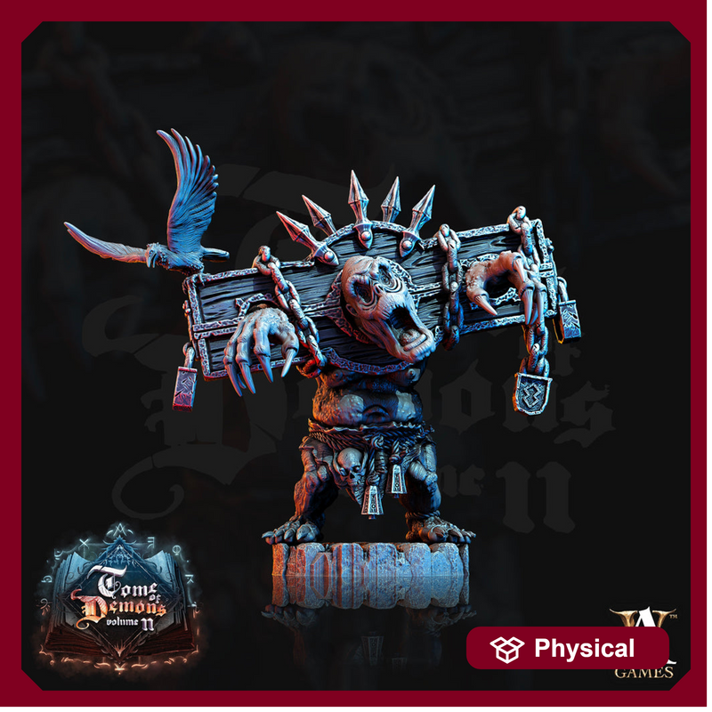 Undead Spawn, Demon Slave Minion | 28mm, 32mm, 75mm Scale | Undead Dungeons and Dragons 5e Miniatures | Pathfinder | Archvillain games - Only-Games
