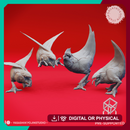 Abyssal Chicken Mob - Tabletop Miniatures (Pre-Supported)