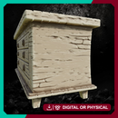 Wood Furniture 5 - Fantasy Household Furniture STL for DnD & Wargaming