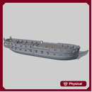GB British 4th rate HMS Princess Charlotte (42 guns), 1814-33, AOA-GB-52