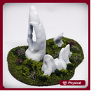 Standing Stone Cluster: Ghost Stones Terrain Set