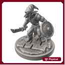 Goblins with leather armor, scimitar and shield - compatible with D&D/Pathfinder! Lore-accurate and game-ready!