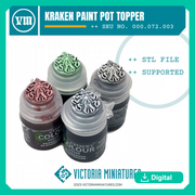 Kraken Citadel Paint Pot Topper Swatch - Only-Games