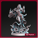 Levita - Female Arcane Wizard- 32mm - DnD