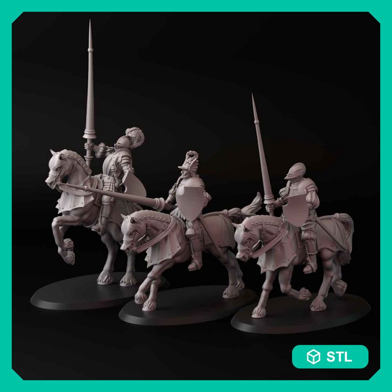 Glitzenburg Knight (3 model) - Only-Games