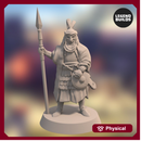Empire of Jagrad Palace Guard - Pose 1 - 3D printable miniature – STL file