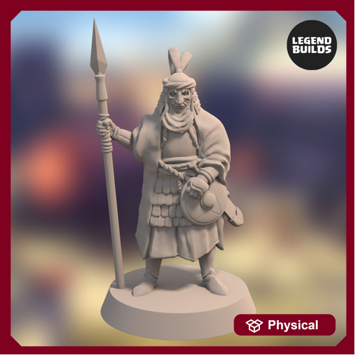 Empire of Jagrad Palace Guard - Pose 1 - 3D printable miniature – STL file - Only-Games