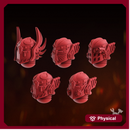 Celestial Blades Heads Set x5