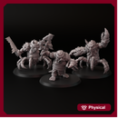 Muted Dwarf 3 miniatures