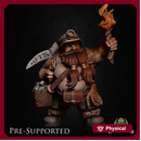 Baldur The Adventurer [PRE-COLORED] 32mm Scale