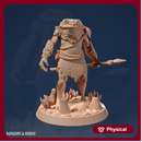 Bullywug - Bullywug Spearman - Bullywug Warrior - Bullywug Fighter - Frog - Frog People - Frogfolk - Warrior - Toad - Monster- Fighter