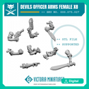 Devils Officer Arms Female x8