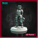 (0112) Female  post apocalyptic sci-fi technics mechanic