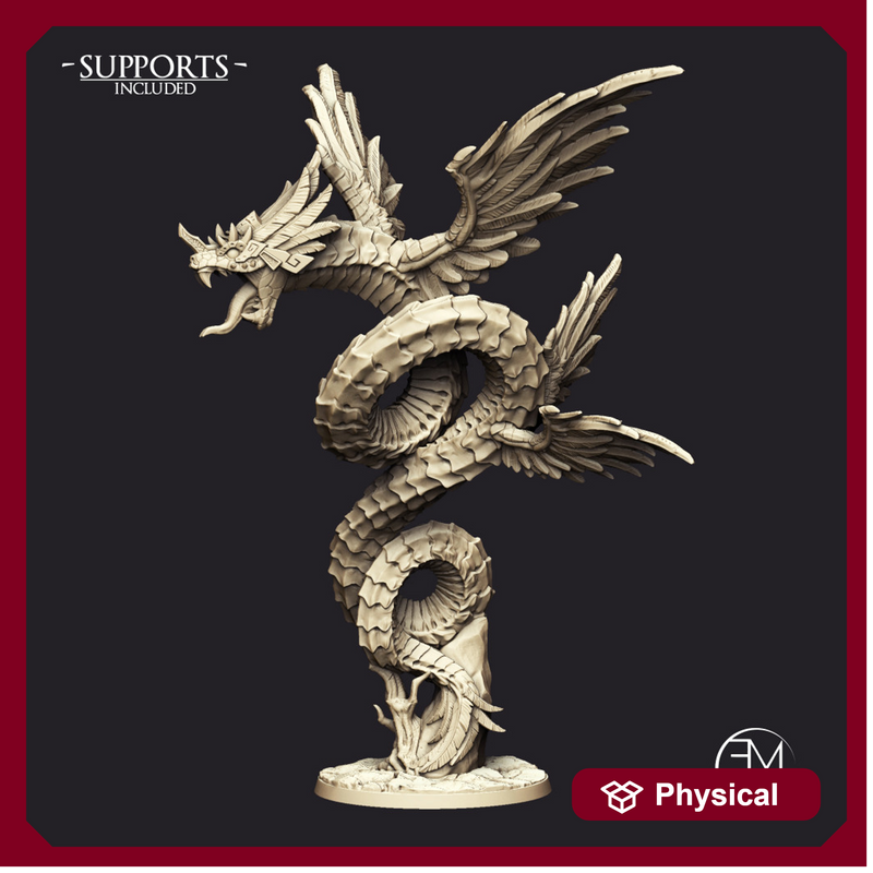 Quetzalcoatl the Snake God (AMAZONS! Kickstarter)