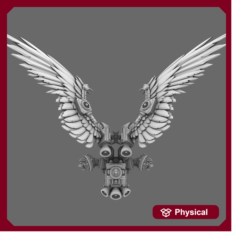 Galactic Lions V7 Winged Lion Jetpack