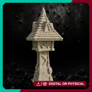 Eldermyst Watchtower - Misty Forest Border Tower STL for DnD & Wargaming