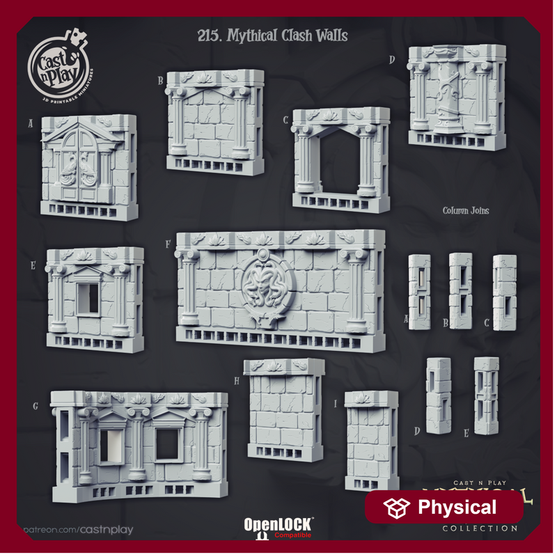 Mythical Clash Walls