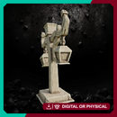 Street Light 5 - Fantasy Village Terrain STL for DnD & Wargaming Scenery