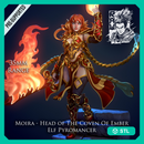 Moira - Elf Pyromancer - STL only