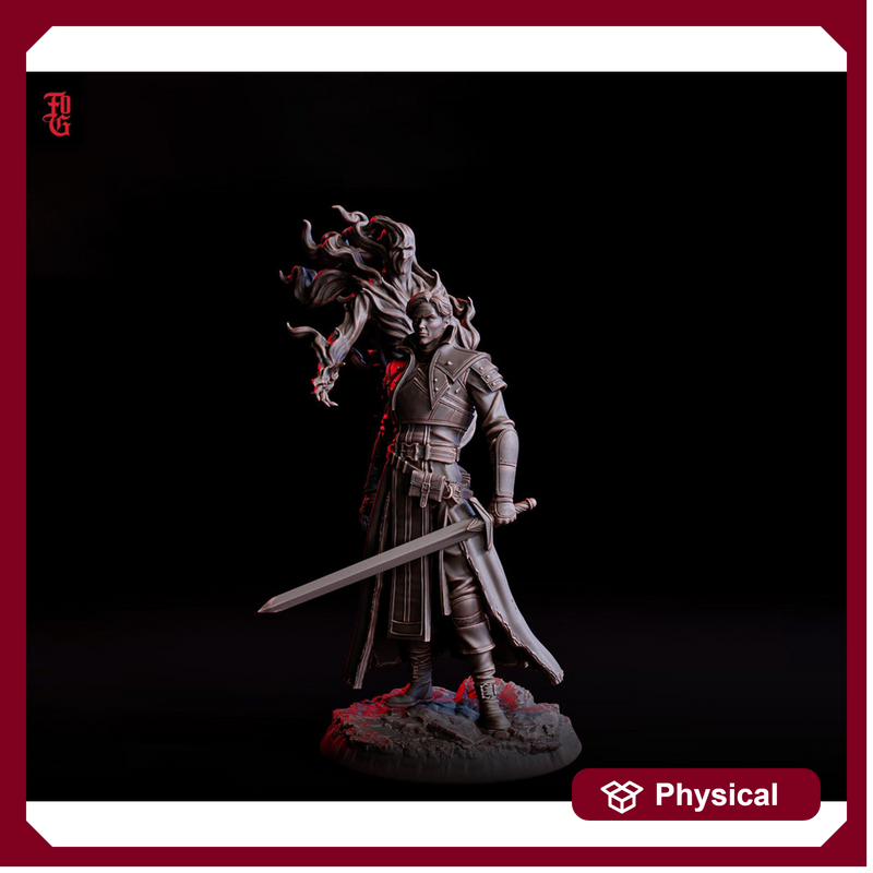 Echo Rogue Shadow Assassin PC / NPC | 5 Sizes /Scales | Mini -D&D Pathfinder Figurine - Only-Games