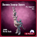 Daemon Scourge Sister - Standard Bearer