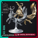 Ki Rin - Celestial Beast - PRESUPPORTED - 32mm scale