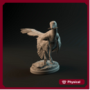Archaeopteryx cleaning 1-6 scale bird-like dinosaur