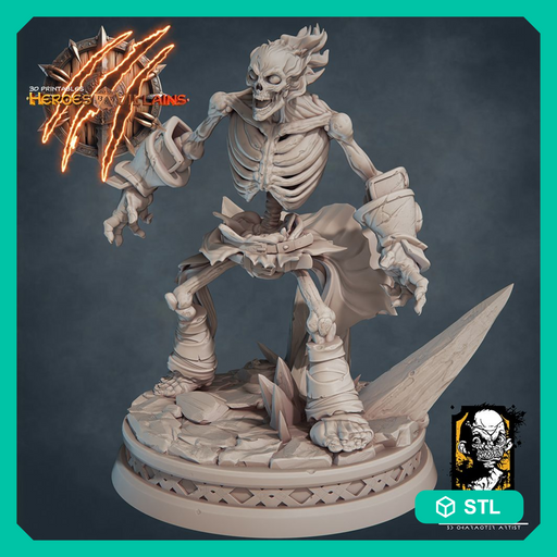 Fire Skeleton warrior - Only-Games