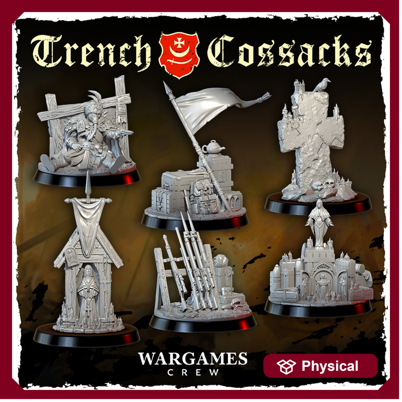 Trench Cossacks Objective Markers x6