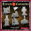 Trench Cossacks Objective Markers x6