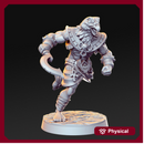 Horathi warrior with kopesh - Egyptian god - 32mm - DnD