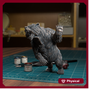 Bear Swiping - TytanTroll Miniatures - DnD - Fantasy