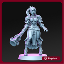Ruby - Female Wizard - 32mm - DnD