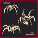 Giant Spiders - 3 Units (AMAZONS! Kickstarter)